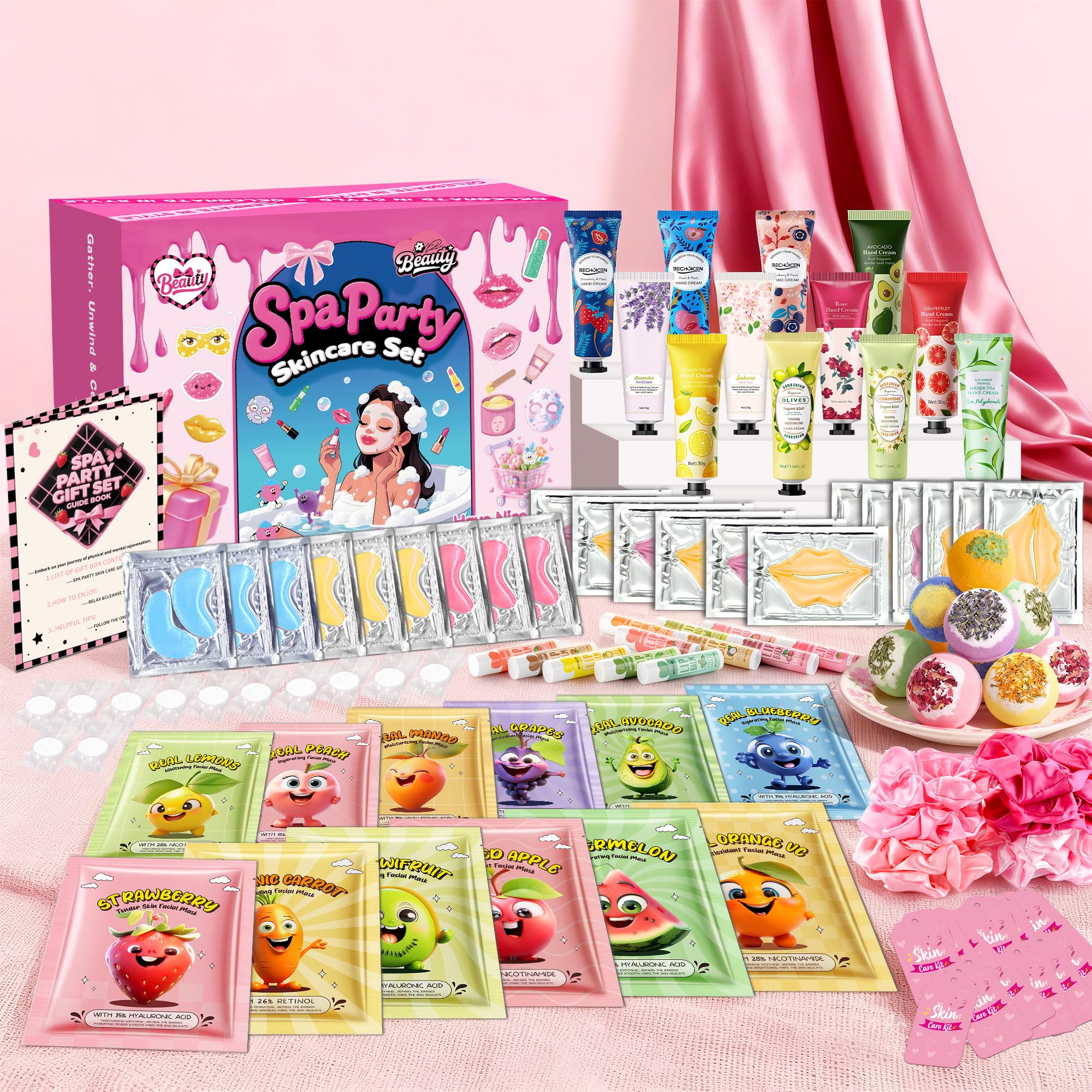 BECHOICEN gift bags and tags add elegant, personalized party favors.