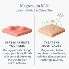 Goat milk label detail highlights skin-friendly ingredients and barrier support.