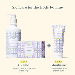Beekman 1802 hand cream packaging on shelf for gifting or self-care.
