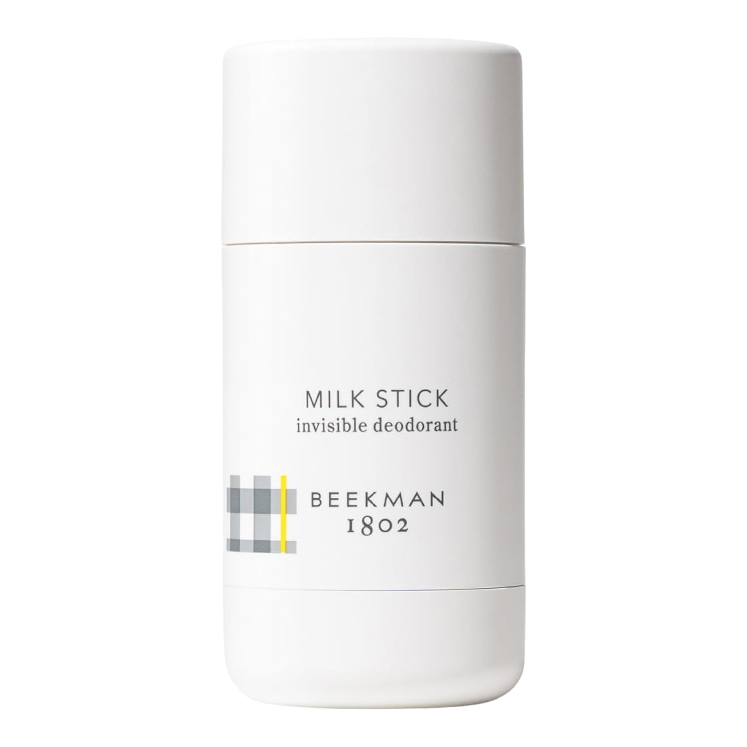 Beekman 1802 Milk Stick packaging shows easy on-the-go freshness.