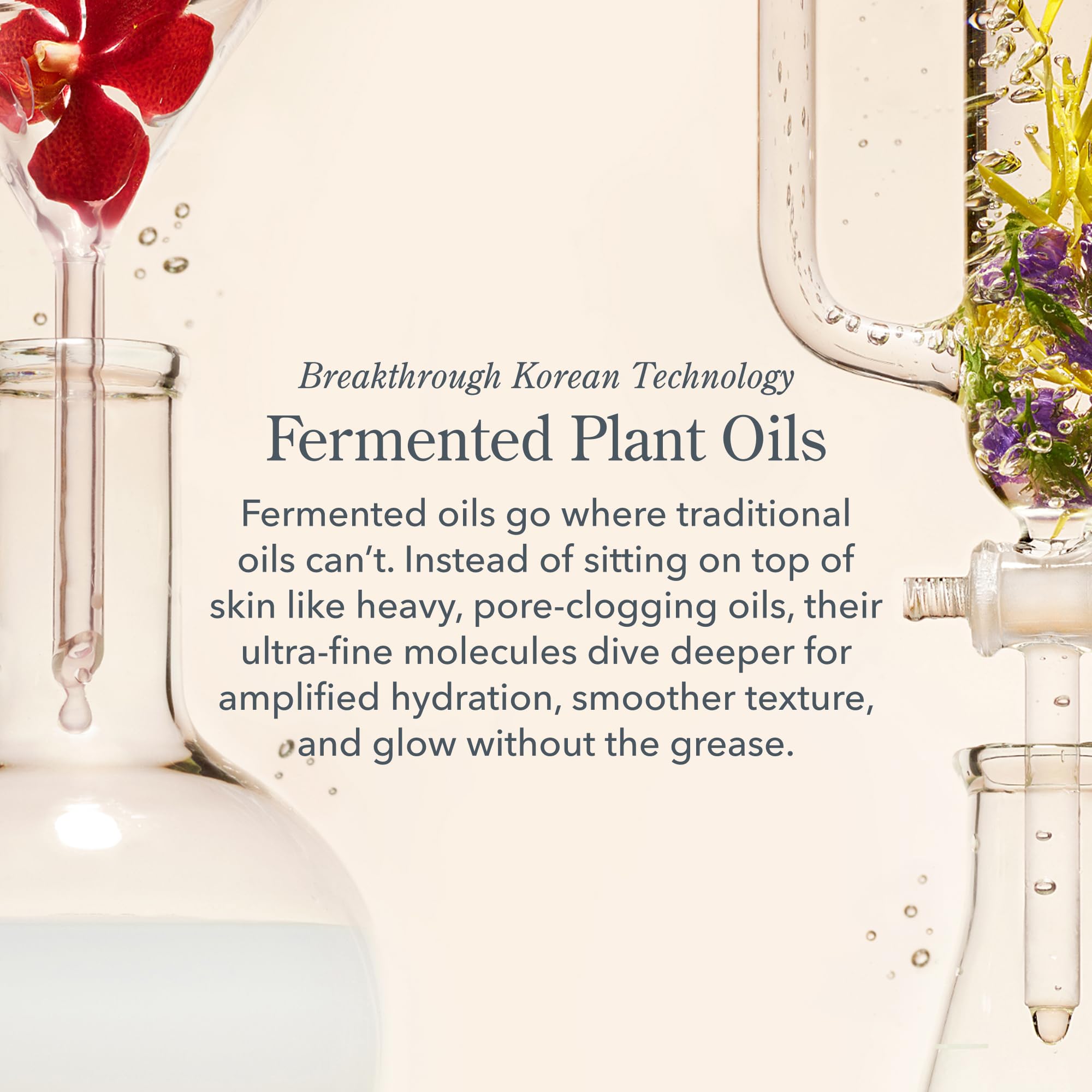 Beekman 1802 Oh! Mega Milky Oil absorbs deeply; non-greasy hydration.
