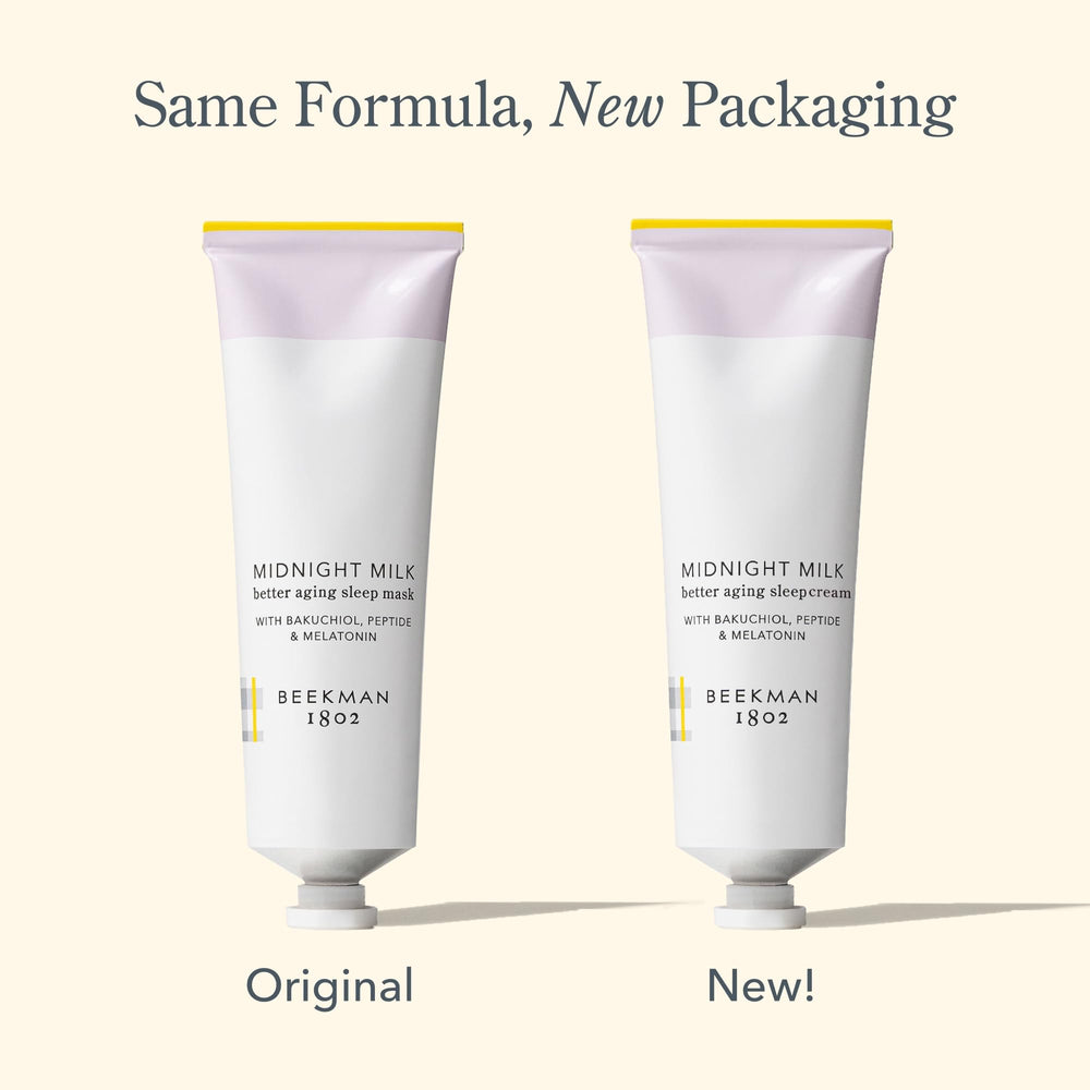 Beekman 1802 packaging and cruelty-free branding reinforces clean skincare values