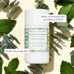 Beekman 1802 Milk Stick with goat milk supports balanced skin microbiome