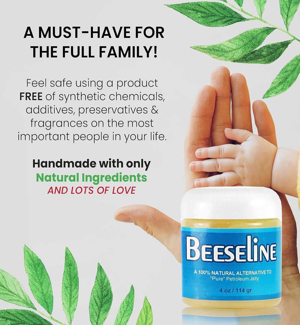 Beesaline Original baby skin care in a safe, gentle formula.
