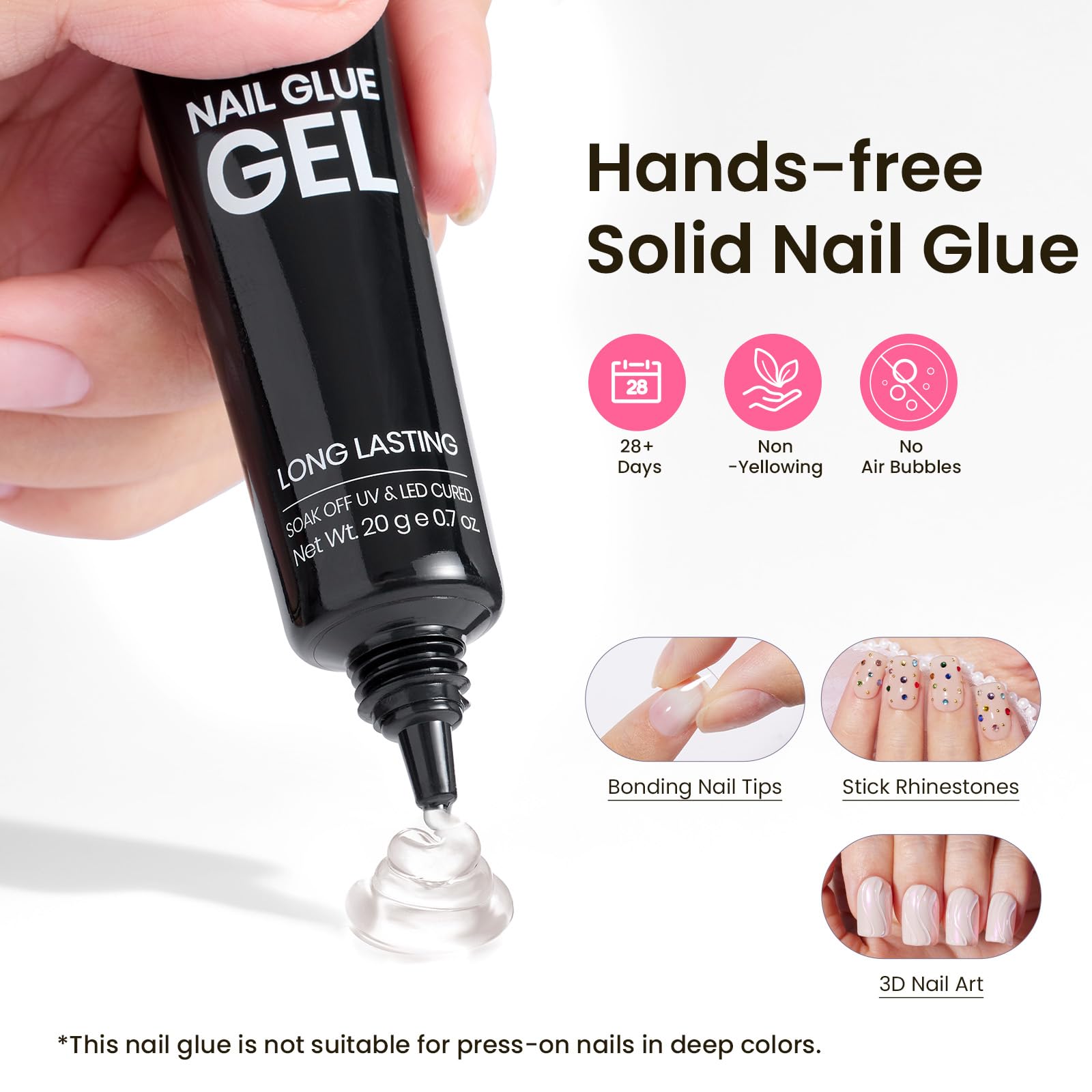 Beetles tips in 16 sizes ensure precise nail fits.