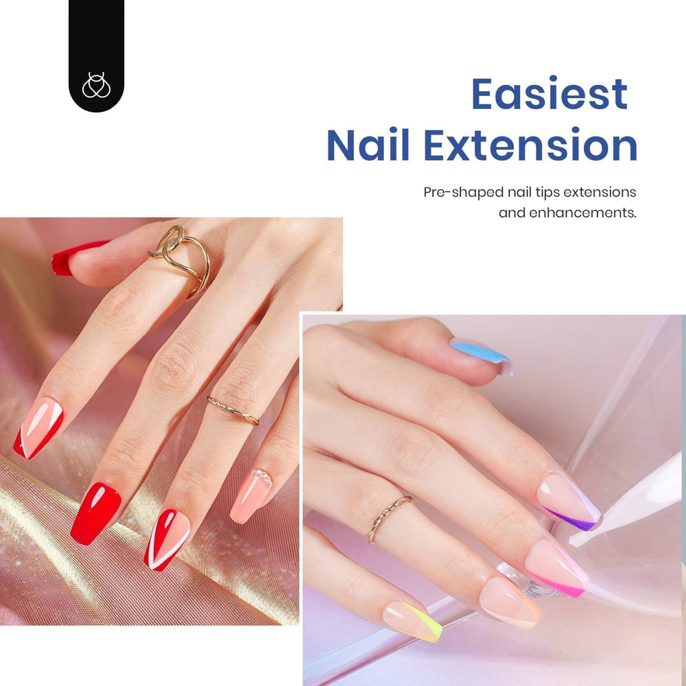 Beetles 5-in-1 nail glue gel bonds and shapes tips