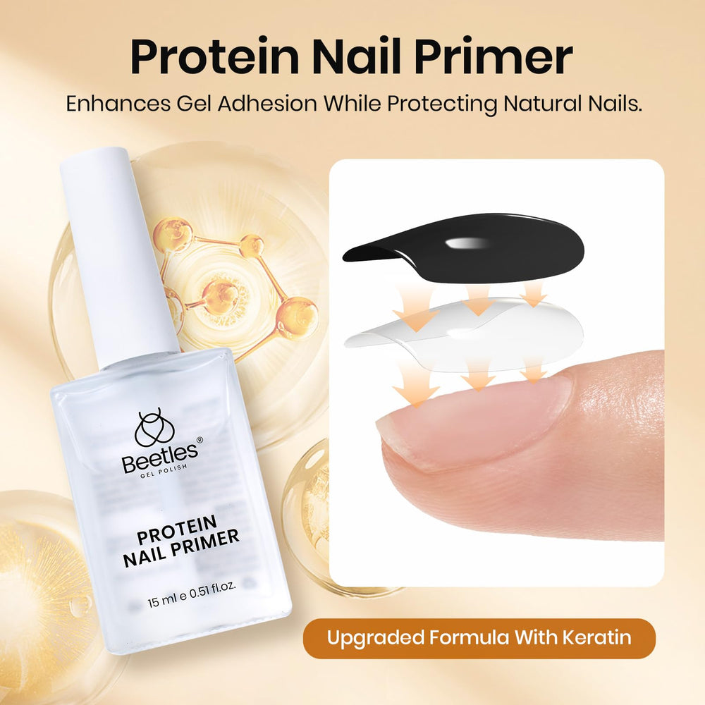 Beetles base coat creates a smooth foundation for lasting color.