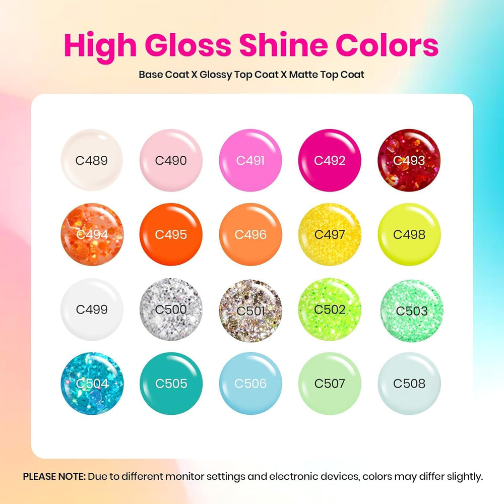 Beetles base coat and top coat kit delivers glossy and matte finishes for lasting looks.
