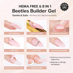 Beetles Base Coat bottle ready to improve adhesion and durability.