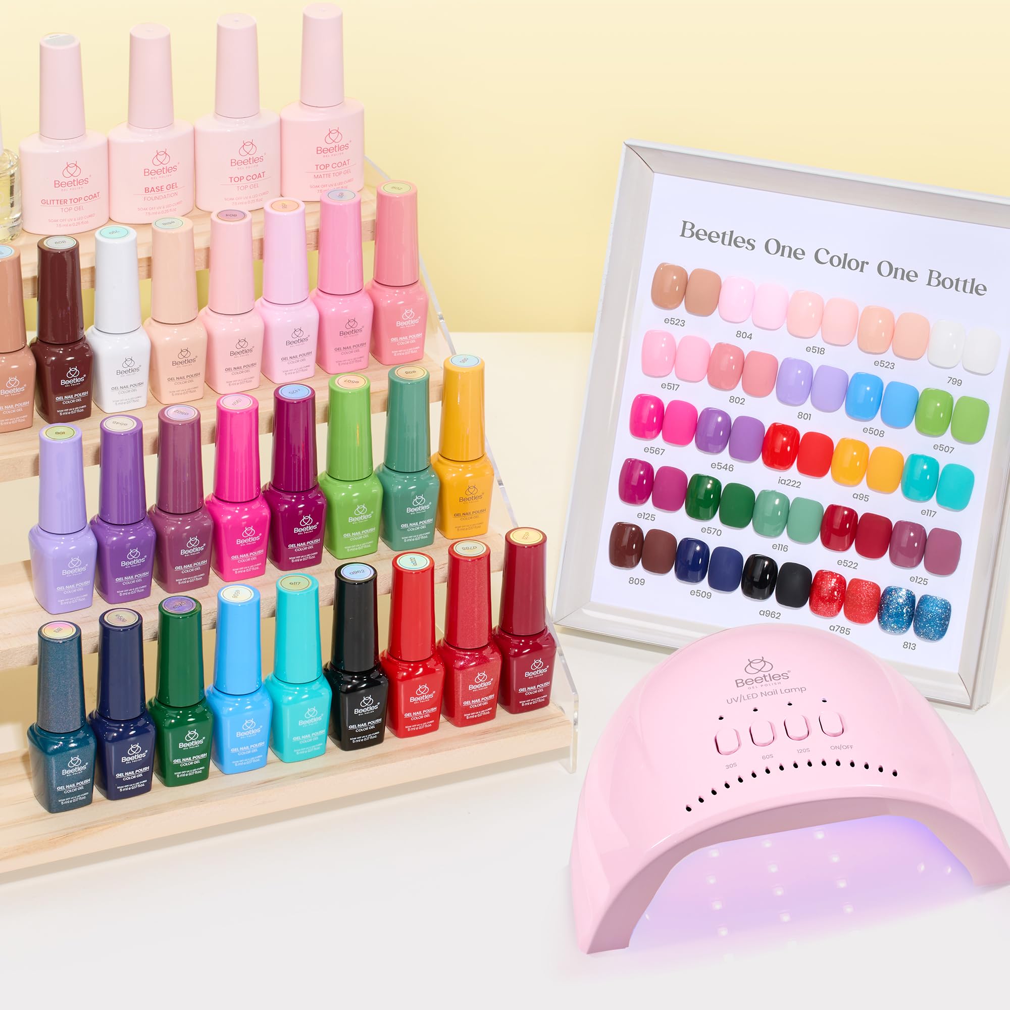 Beetles beauty kit unboxing highlights essential items for DIY nail care.