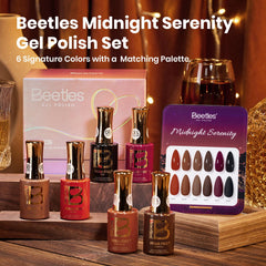 Beetles berry wine bottle captures rich depth for bold, statement nails.