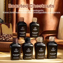 Beetles Brown Gel Polish swatches display mocha to cocoa shades for versatile looks.