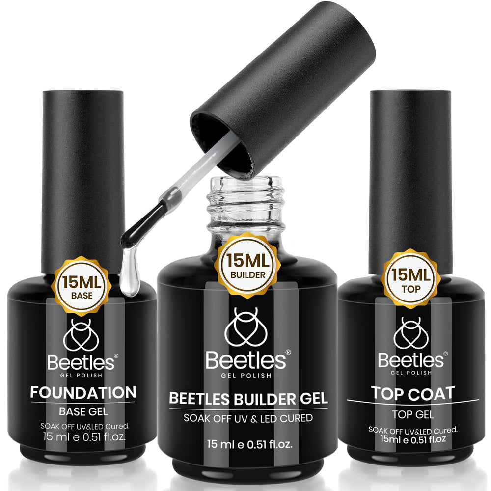 Beetles builder gel extension for long lasting, natural looking nails at home