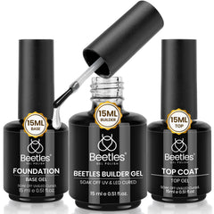 Beetles builder gel extension for long lasting, natural looking nails at home