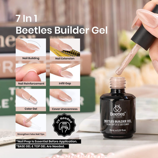 Beetles Builder Gel Cat Eye magnet demonstrates customizable eye-catching nail effects