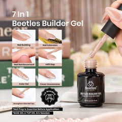 Beetles Builder Gel Cat Eye magnet demonstrates customizable eye-catching nail effects