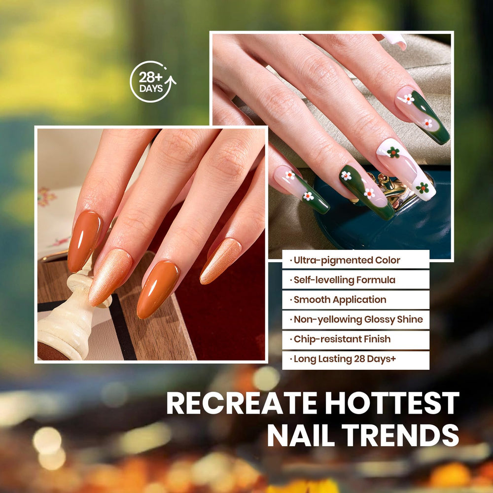 Beetles Cat Eye olive green gel with magnetic shimmer under light