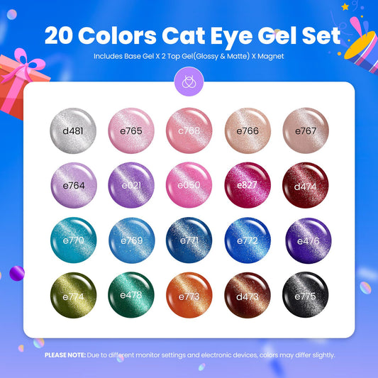 Beetles magnet tool close-up enabling cat eye effects at home