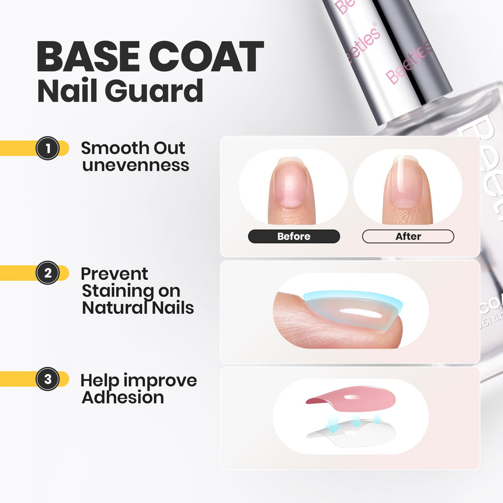 Beetles clear nail polish adds radiant gloss to nails