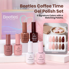 Beetles Coffee Time packaging displays a premium iridescent gift box.