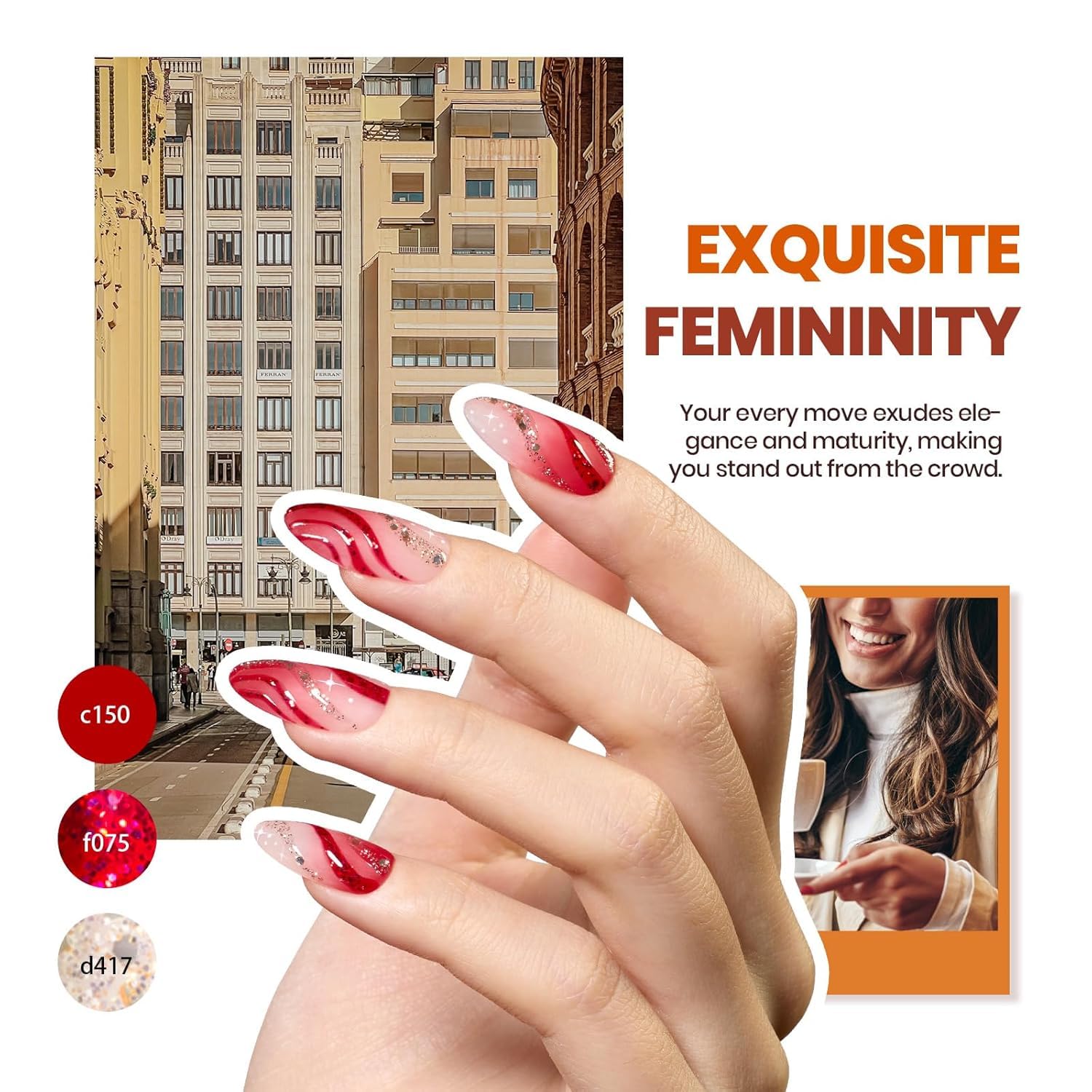 Beetles 45-color gel bottles offering versatile manicure options.