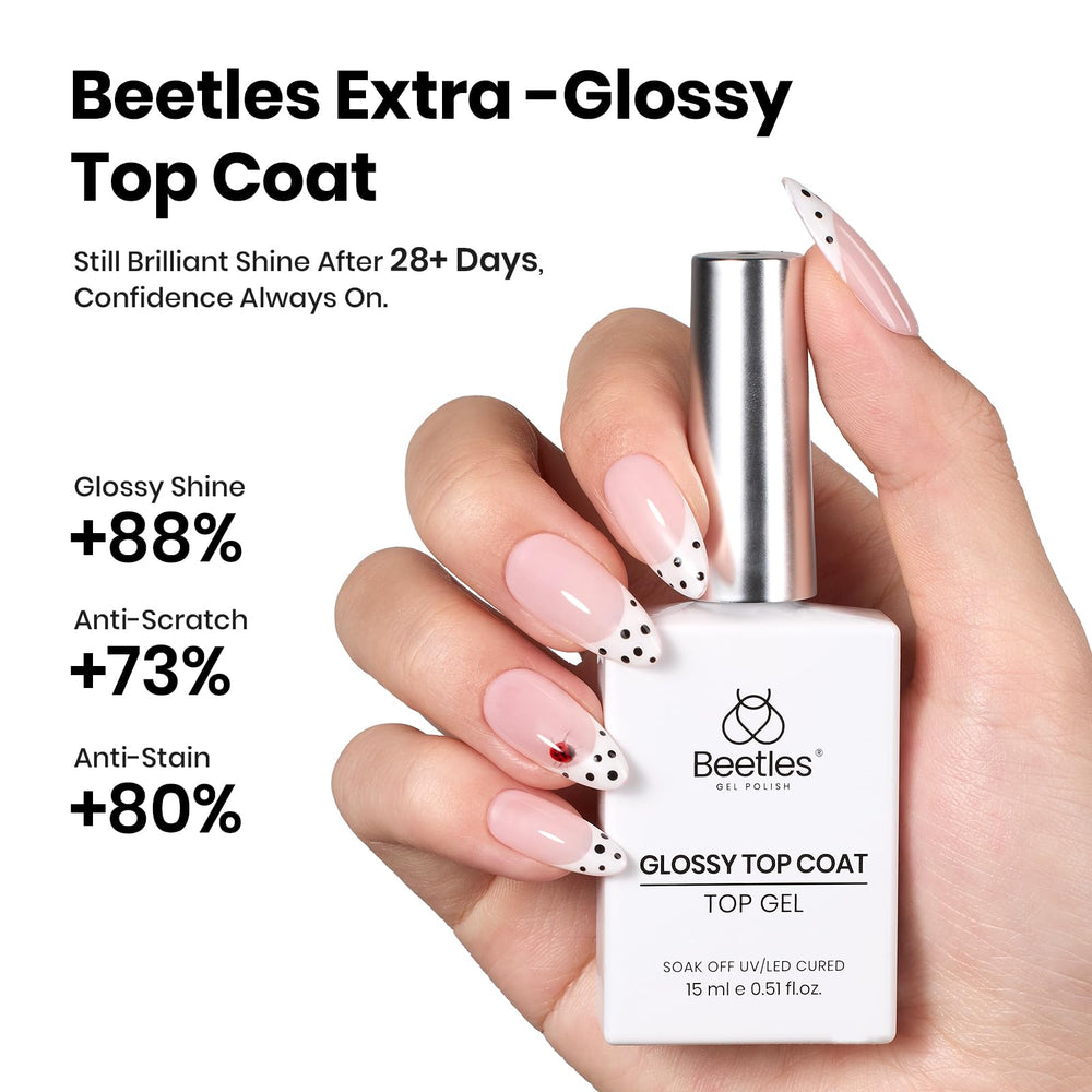 Beetles compatible with gel and acrylic nail art for versatile designs
