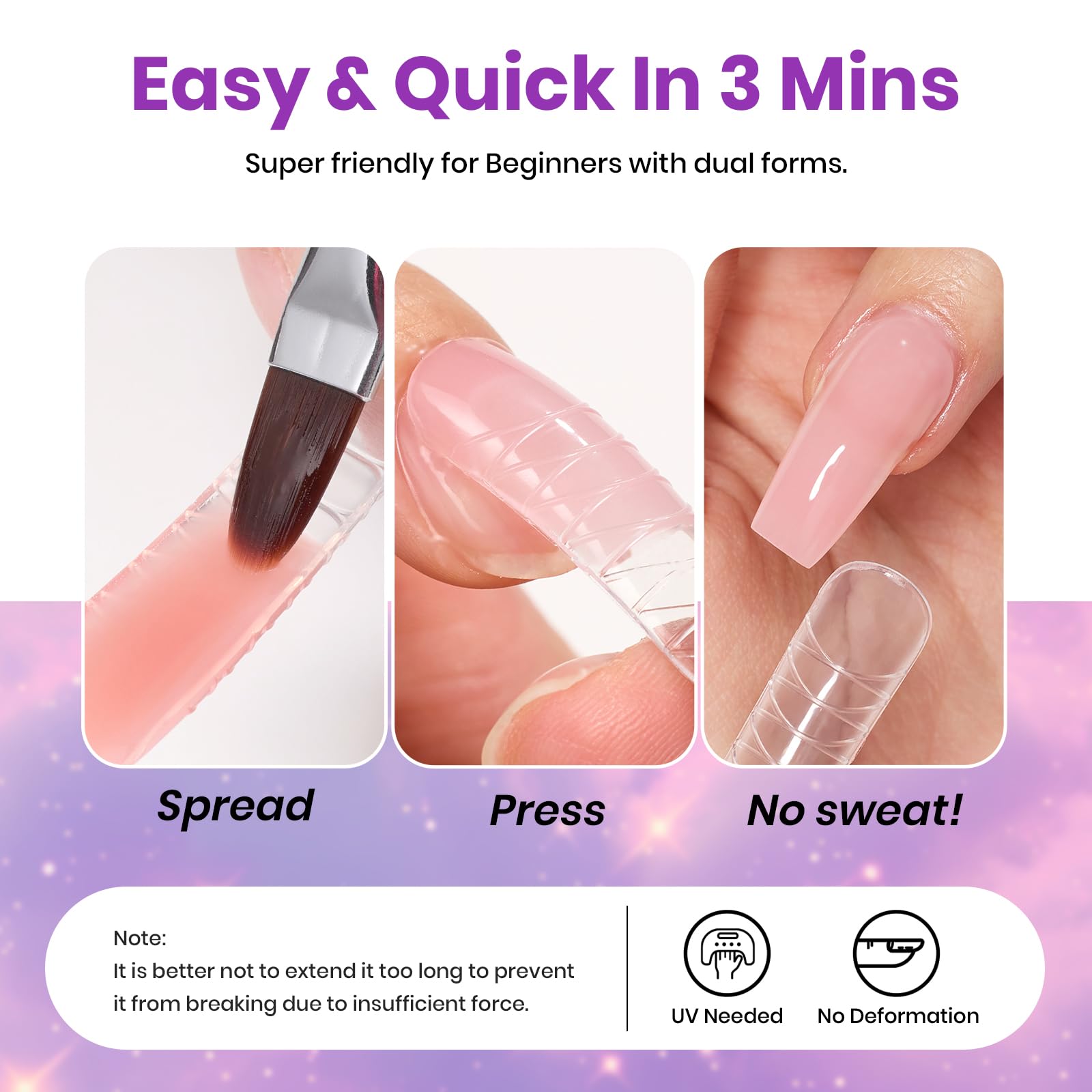 Beetles creative style nail kit for diverse looks
