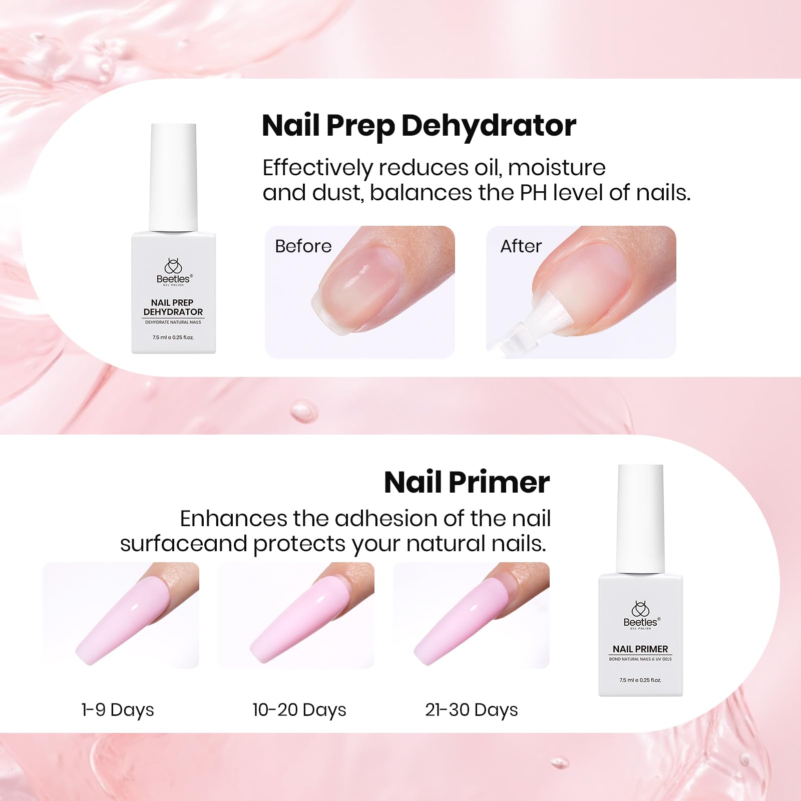 Beetles Cuticle Oil bottle nourishes skin around nails