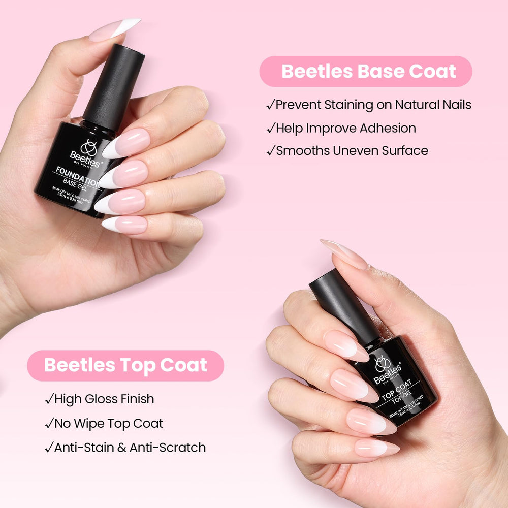 Beetles cuticle pusher tool for clean nail prep and maintenance.