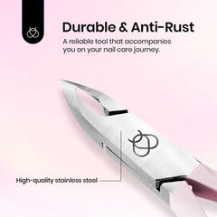 Beetles Cuticle Trimmer easy-cleaning design simplifies post-use hygiene routines.