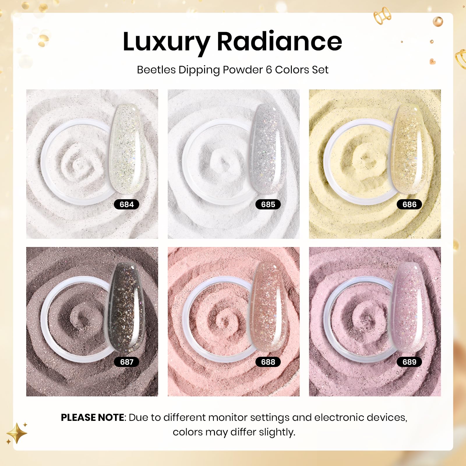 Beetles Luxury Radiance base coat bottle ready for easy, even application.