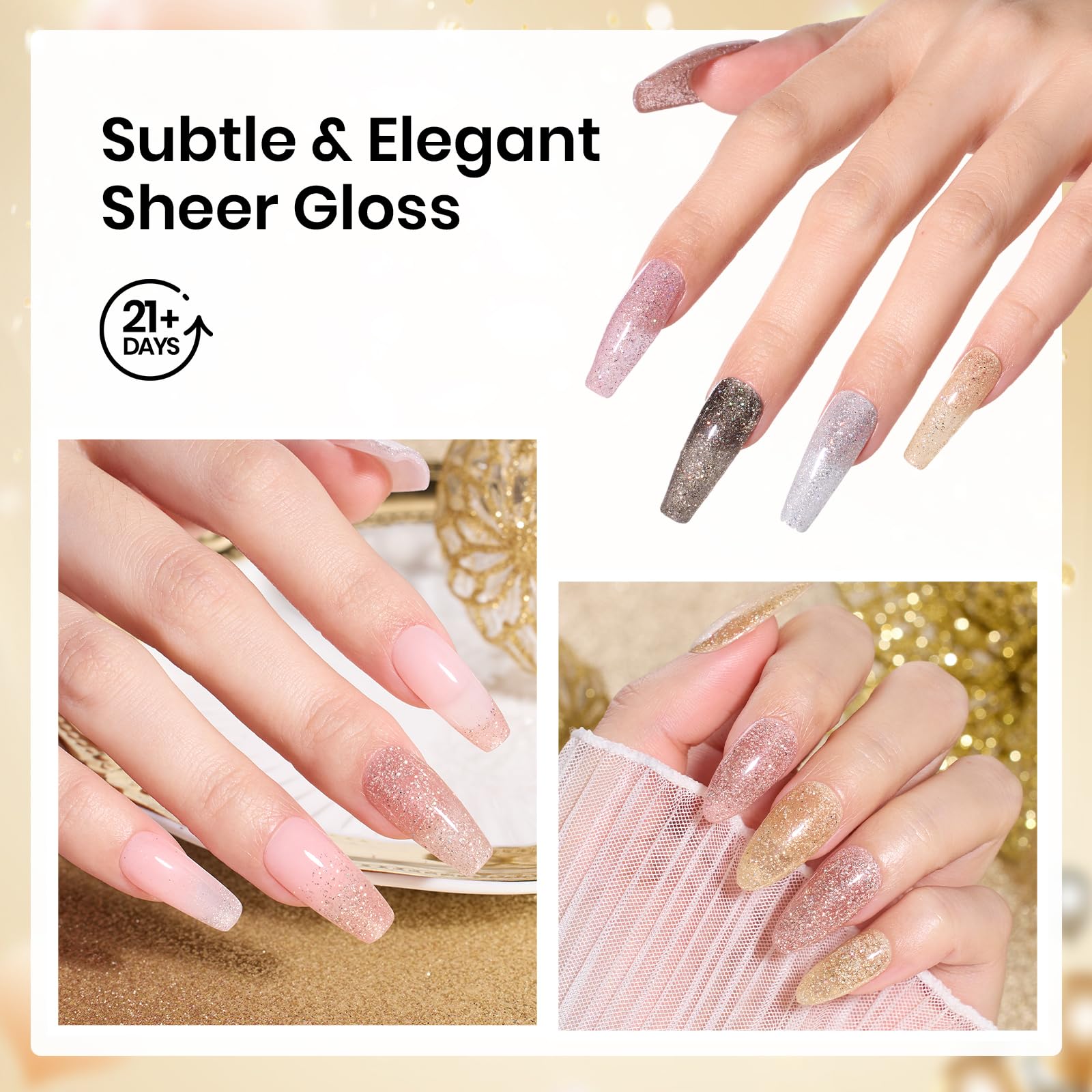 Beetles top coat protects shine and increases durability on nails.