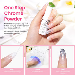 Beetles easy-apply gel polish ensures smooth color application.