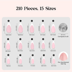 Beetles 0.4mm edge thickness for durable press-on nails