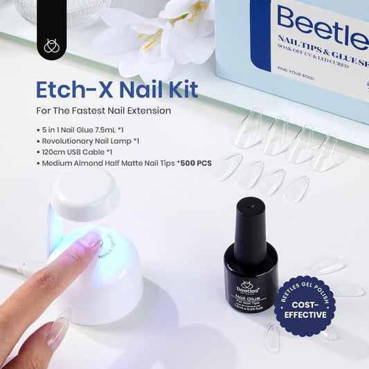 Beetles UV LED lamp with a long USB cord for efficient curing.
