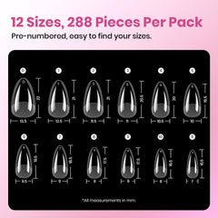 Beetles Etch-X half matte texture pre-filed tips for faster, cleaner manicures.