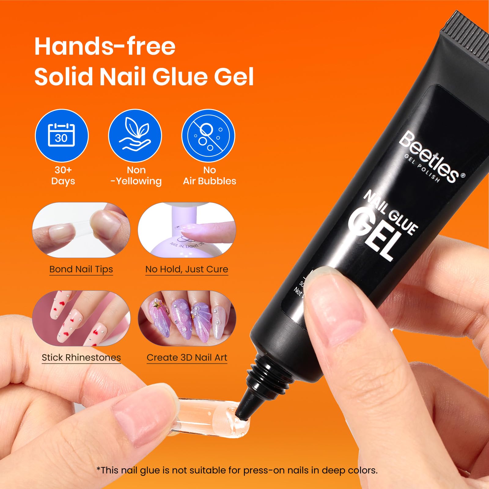Beetles Etch-X nail file ready for shaping natural nails