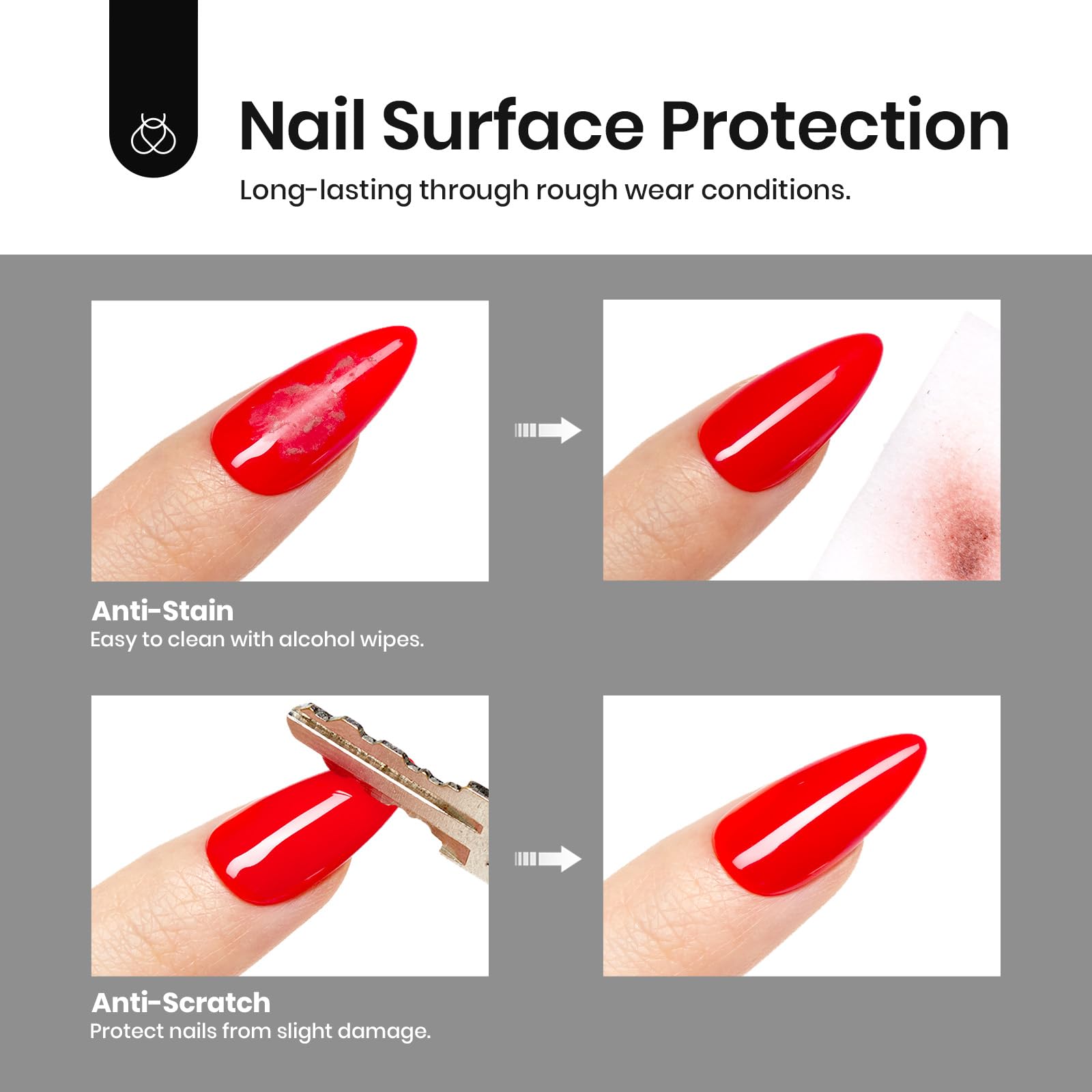 Beetles Gel Nail Art Salon Use demonstrating professional finish