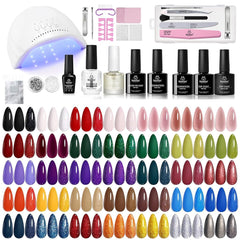 Beetles Gel Polish Kit color collection for versatile manicure options.