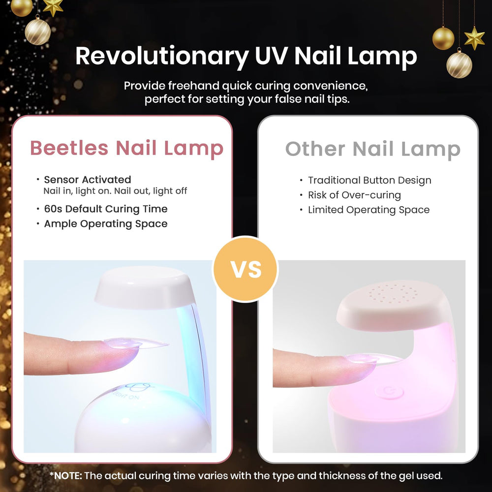 Beetles full kit layout for easy DIY manicure setup