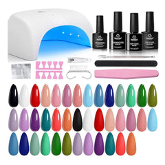 Beetles Gel Nail Polish Kit with UV lamp: all-in-one manicure essentials for at-home use