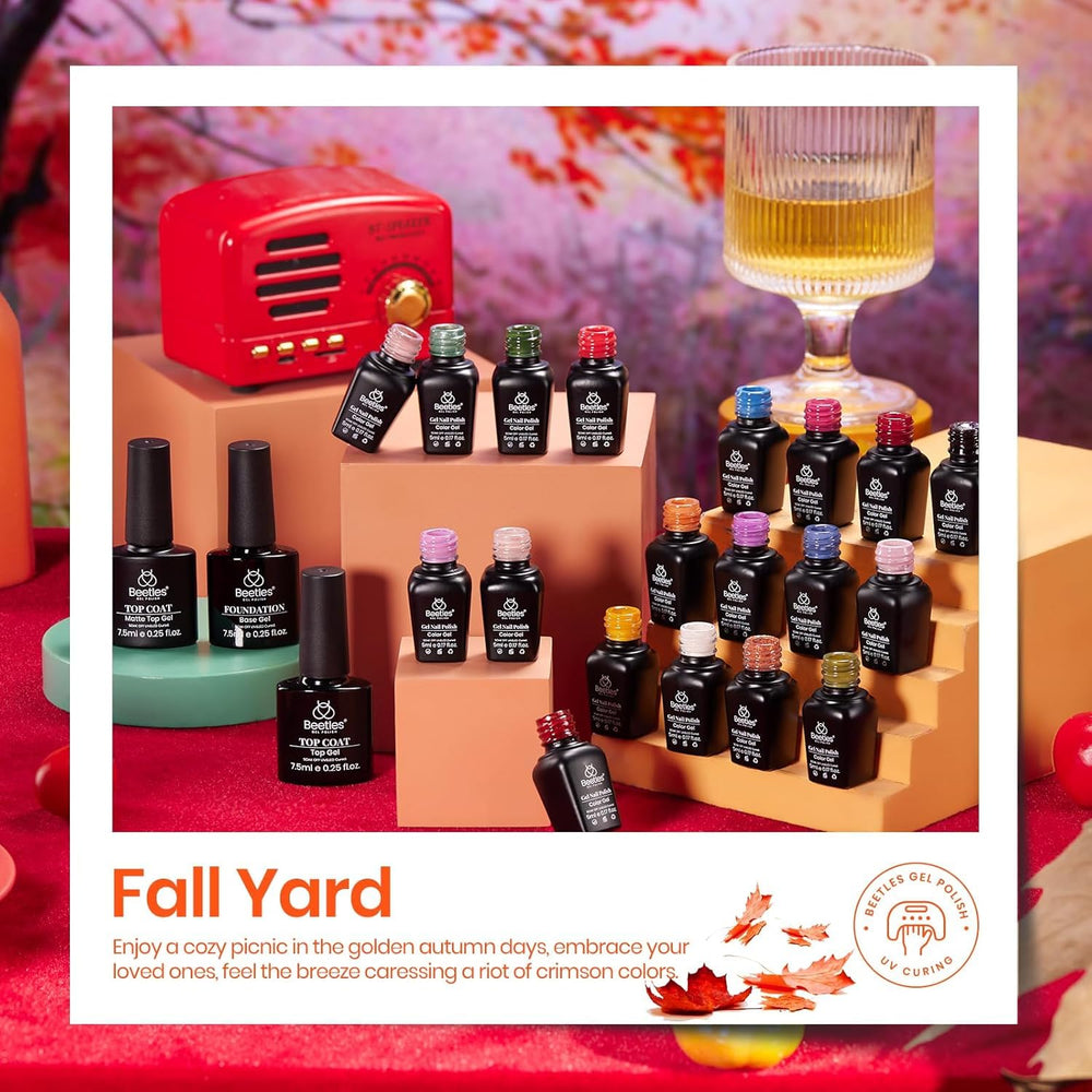 Beetles burgundy polish for rich depth and long-lasting color.