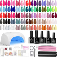 Beetles gel nail polish kit with UV light for at-home manicure