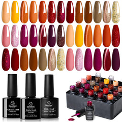 Beetles Autumn Aura packaging showcases 20 seasonal shades for fall and winter