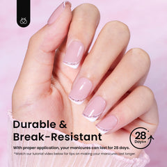 Beetles false nails offering a robust option for thin nails