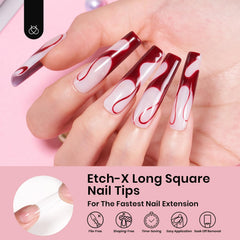 Beetles Gel Nail Tips Pre‑Shaped ready to apply for beginners