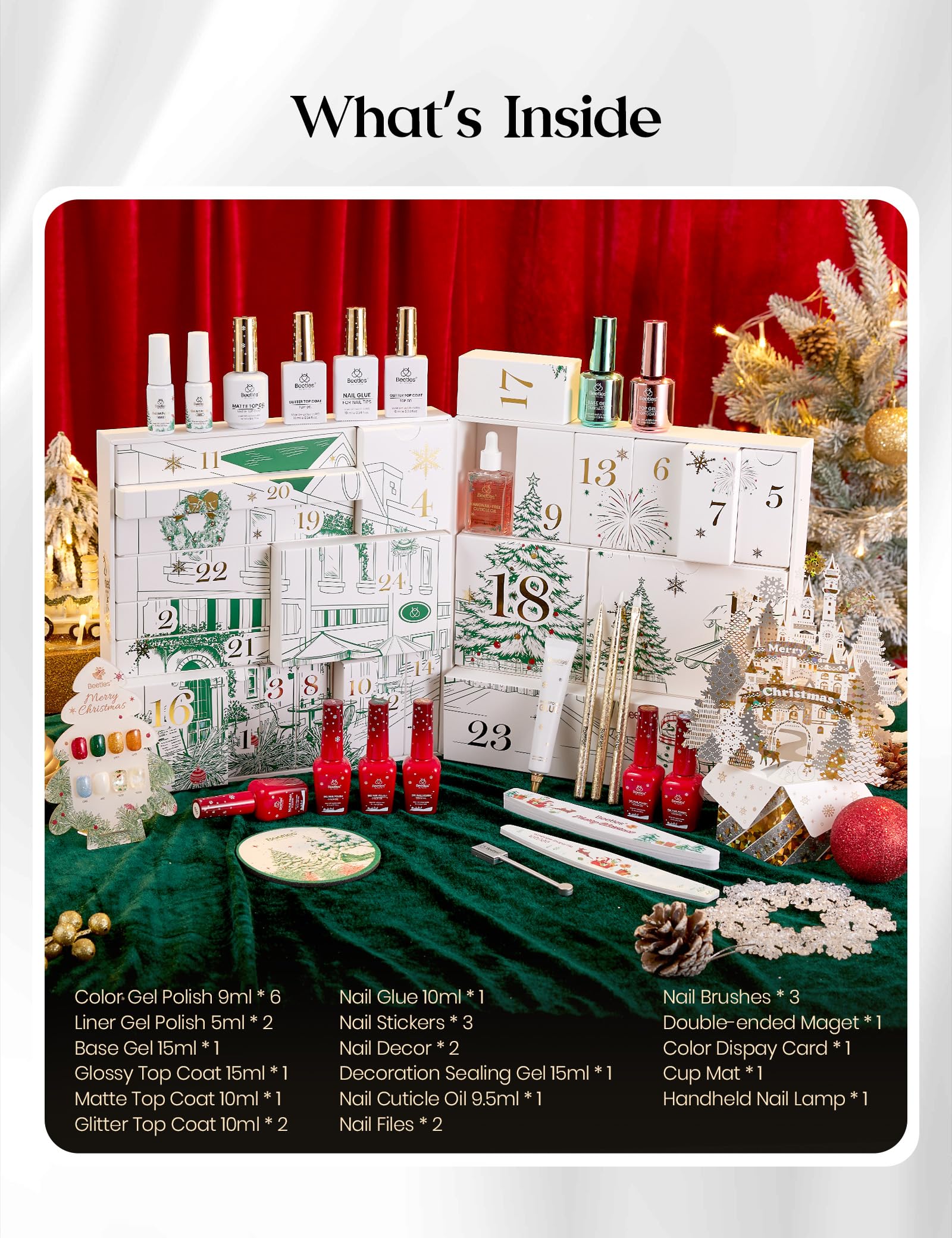Beetles Gel Polish cuticle oil and tools supporting nail care