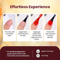 Beetles Gel Polish brush and polish close-up for smooth application