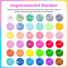 Beetles Gel Polish Kit offers blue-green pastels for fresh manicures.