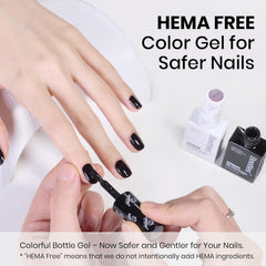 Beetles Gel Polish Kit with White Bottle Design for Clean, Modern Nails.